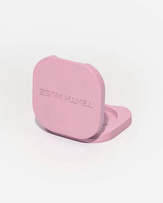 TENTH MUSE REFILLABLE VESSEL PINK SUEDE