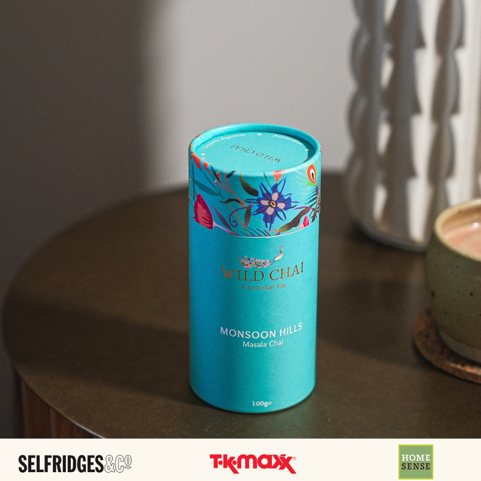 WILD CHAI - Monsoon Hills - Indian Masala Chai | featured in Vogue & GQ