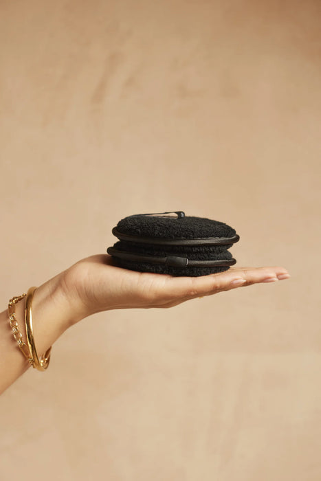 JoJo Glow - 'Black' Single Reusable Cleansing Pad