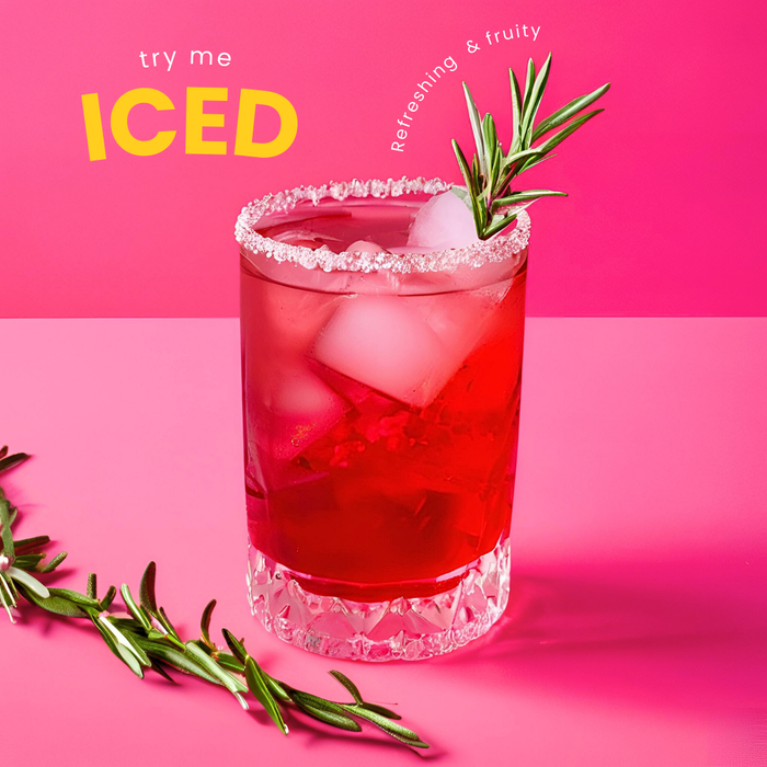 WILD CHAI - Ruby Fort - Herbal Hibiscus Tea | as featured in Vogue & GQ
