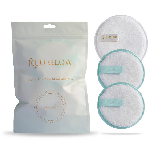 JoJo Glow - 'Original' Reusable Makeup Remover Pads | Pack of 3