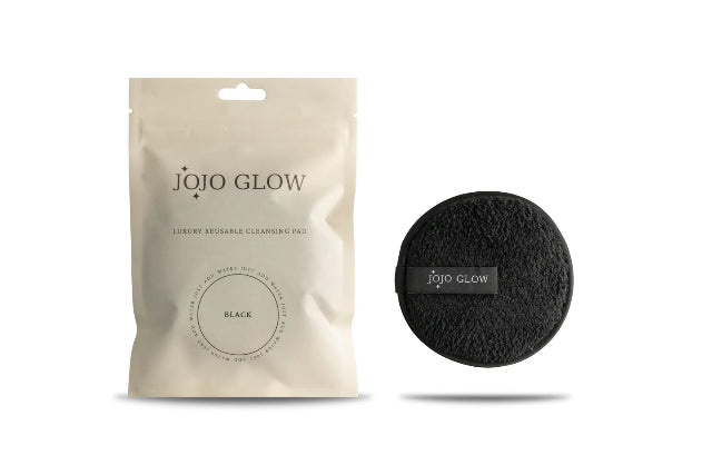 JoJo Glow - 'Black' Single Reusable Cleansing Pad