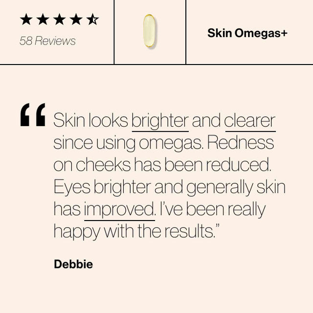 Advanced Nutrition - Skin Omegas+ 180 Softgels