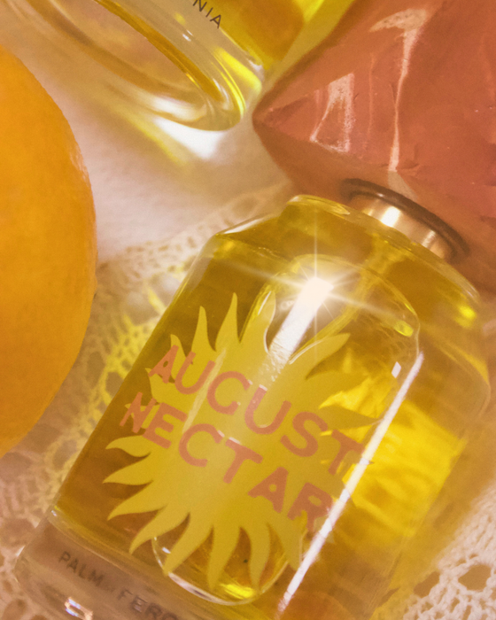 August Nectar Parfum – sun-drenched blend of citrus & woods