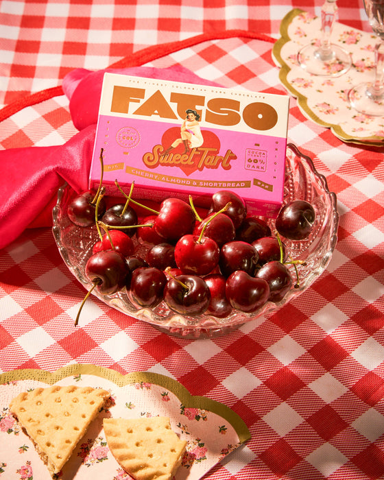 FATSO - SWEET TART 150g - 60% Dark chocolate chunky bar