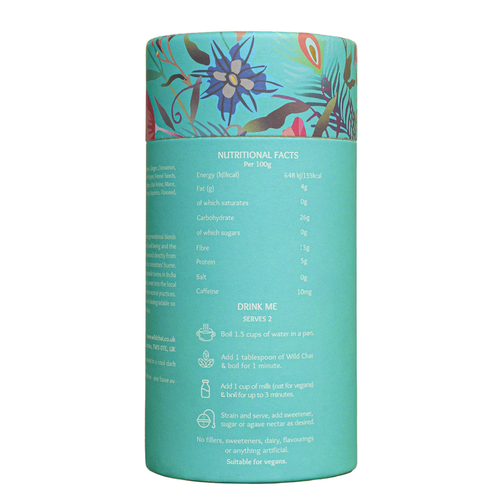WILD CHAI - Monsoon Hills - Indian Masala Chai | featured in Vogue & GQ