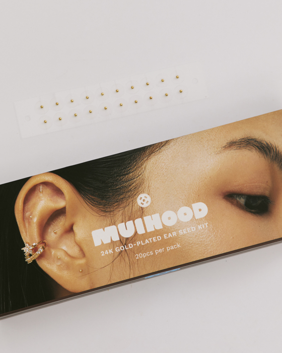 24K Gold Plated Ear Seed Kit