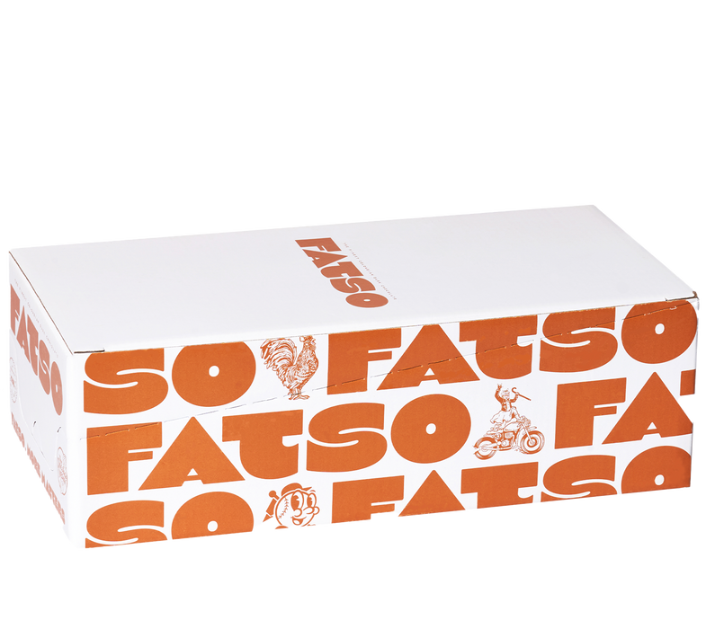 FATSO - SWEET TART 150g - 60% Dark chocolate chunky bar