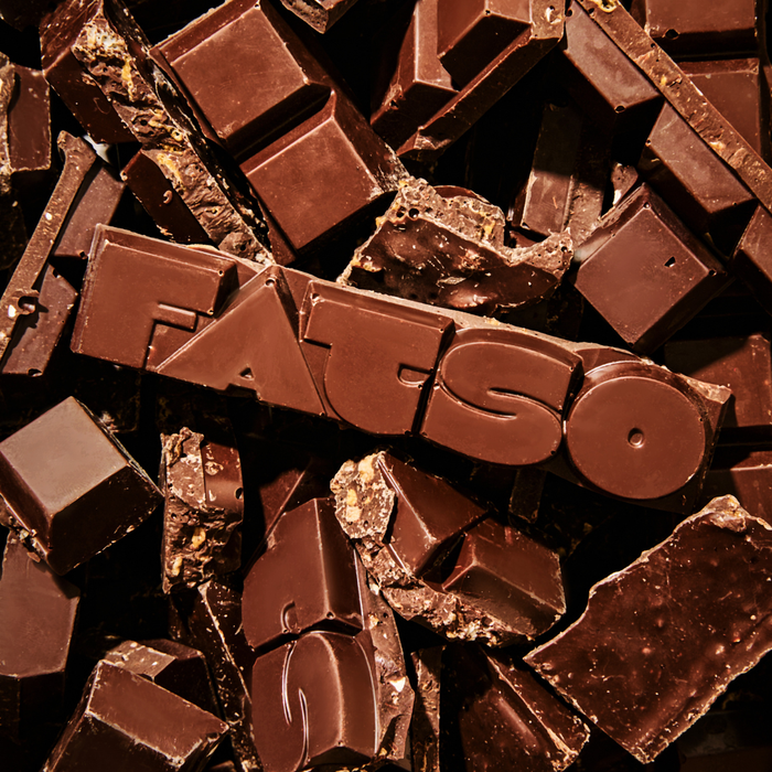 FATSO - SWEET TART 150g - 60% Dark chocolate chunky bar
